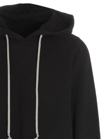 DRKSHDW Asymmetrical Stitching Hoodie Black