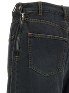 MM6 Maison Margiela Asymmetrical Structure Jeans Blue, view 4