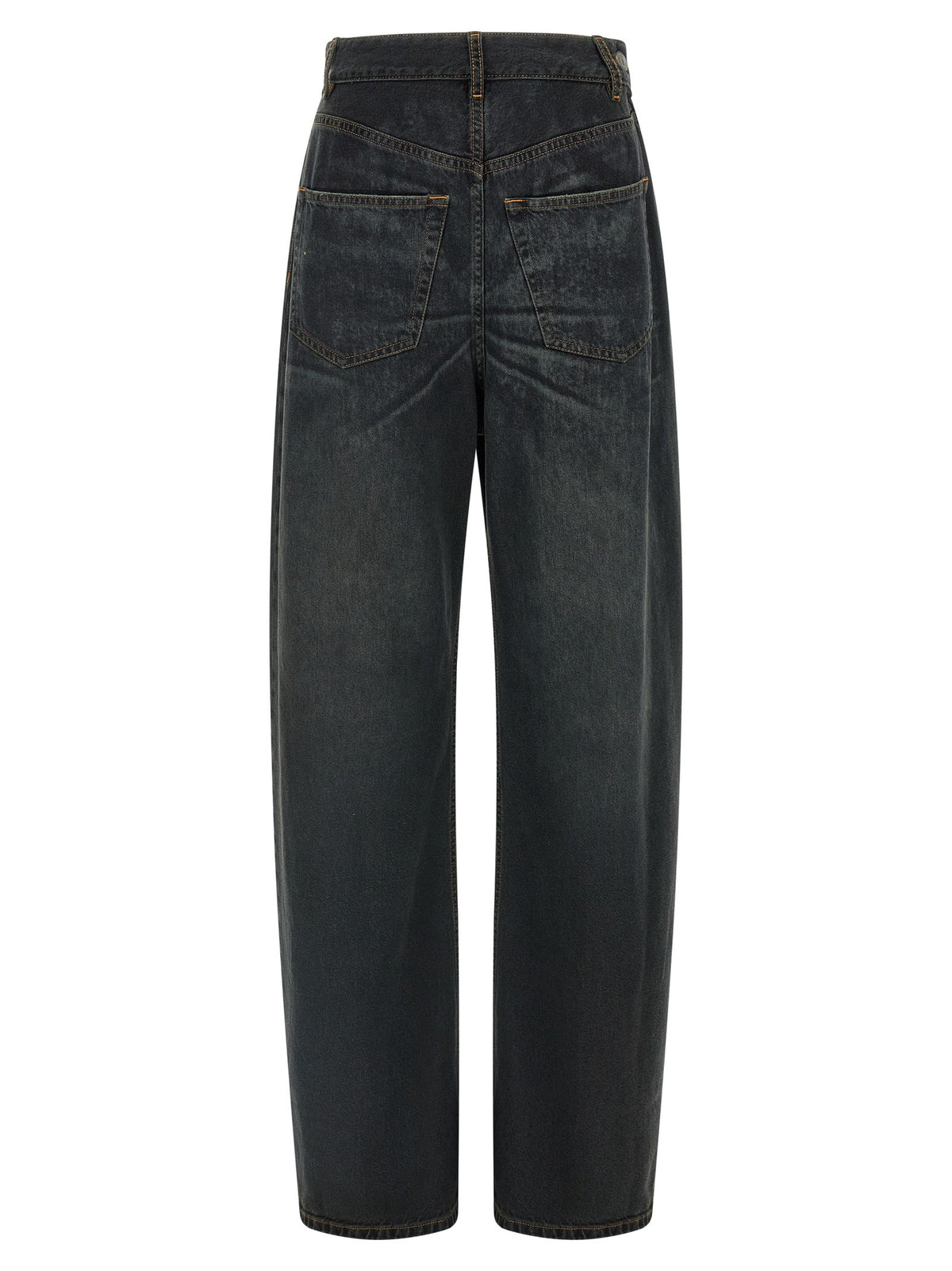 MM6 Maison Margiela Asymmetrical Structure Jeans Blue