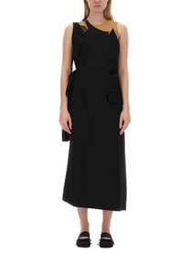MM6 Maison Margiela Women's Asymmetrical Top Black