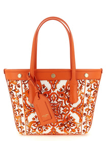 Dolce &amp; Gabbana Atene Shopping Bag Orange