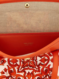 Dolce &amp; Gabbana Atene Shopping Bag Orange
