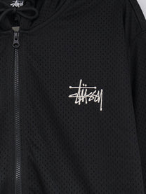 Stussy Men's Athletic Mesh Sweatshirt Black