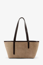 ATP Atelier Women's Gaiba Suede Shoulder Bag Brown