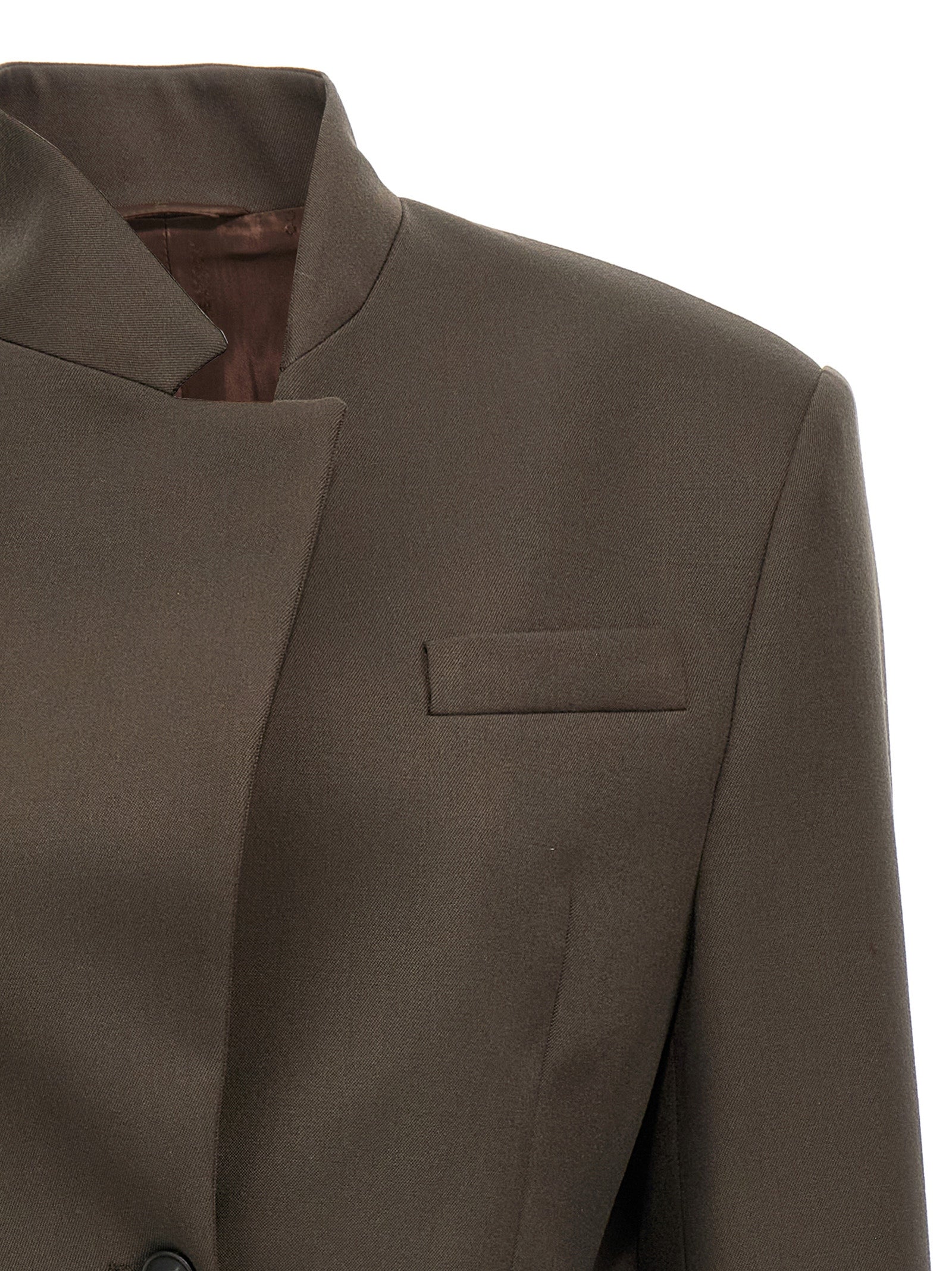 THE ATTICO - THE ATTICO - Maxi shoulder strap blazer - Women’s Clothing