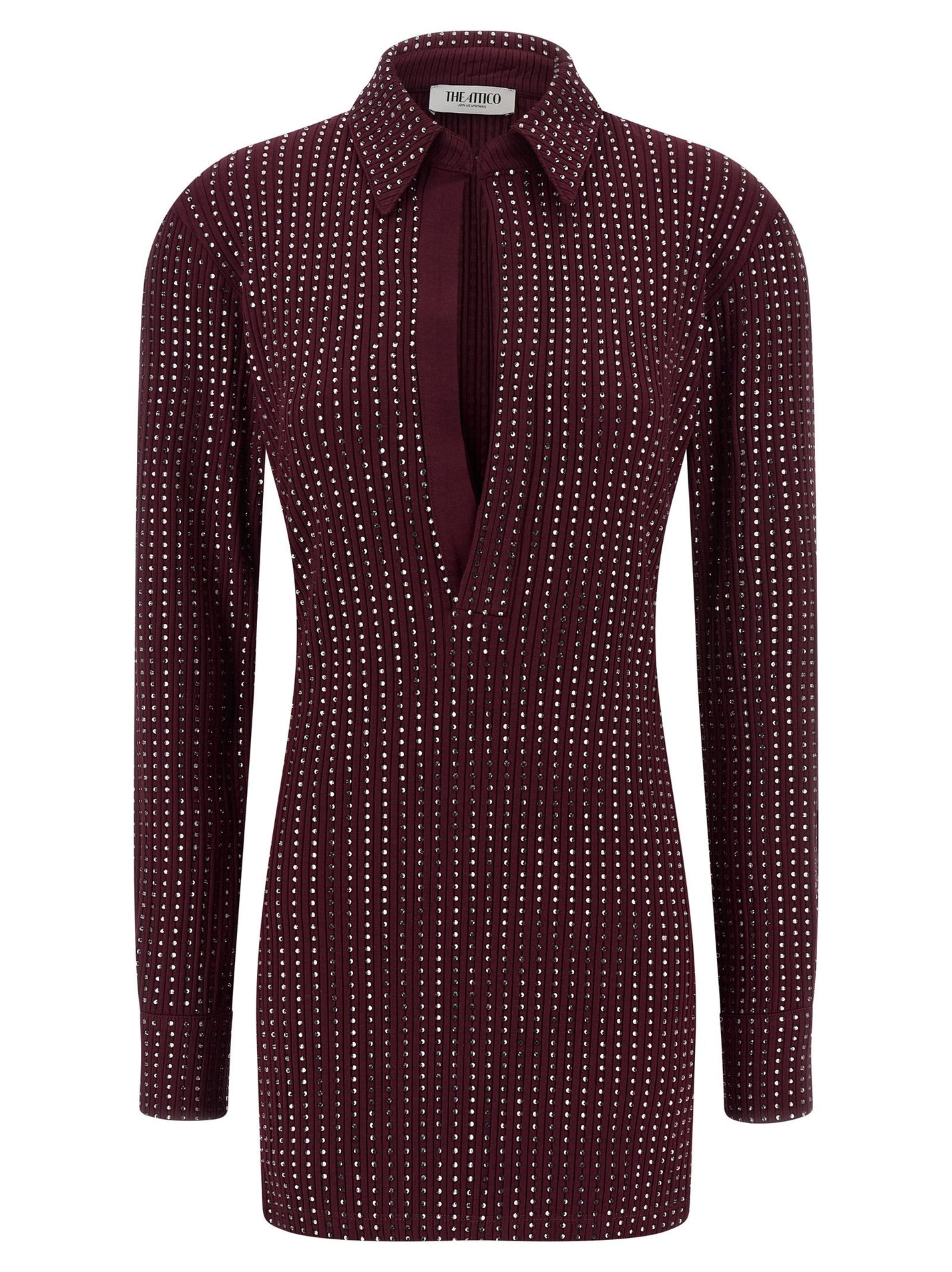 THE ATTICO - THE ATTICO - Rhinestone dress - Women’s Clothing