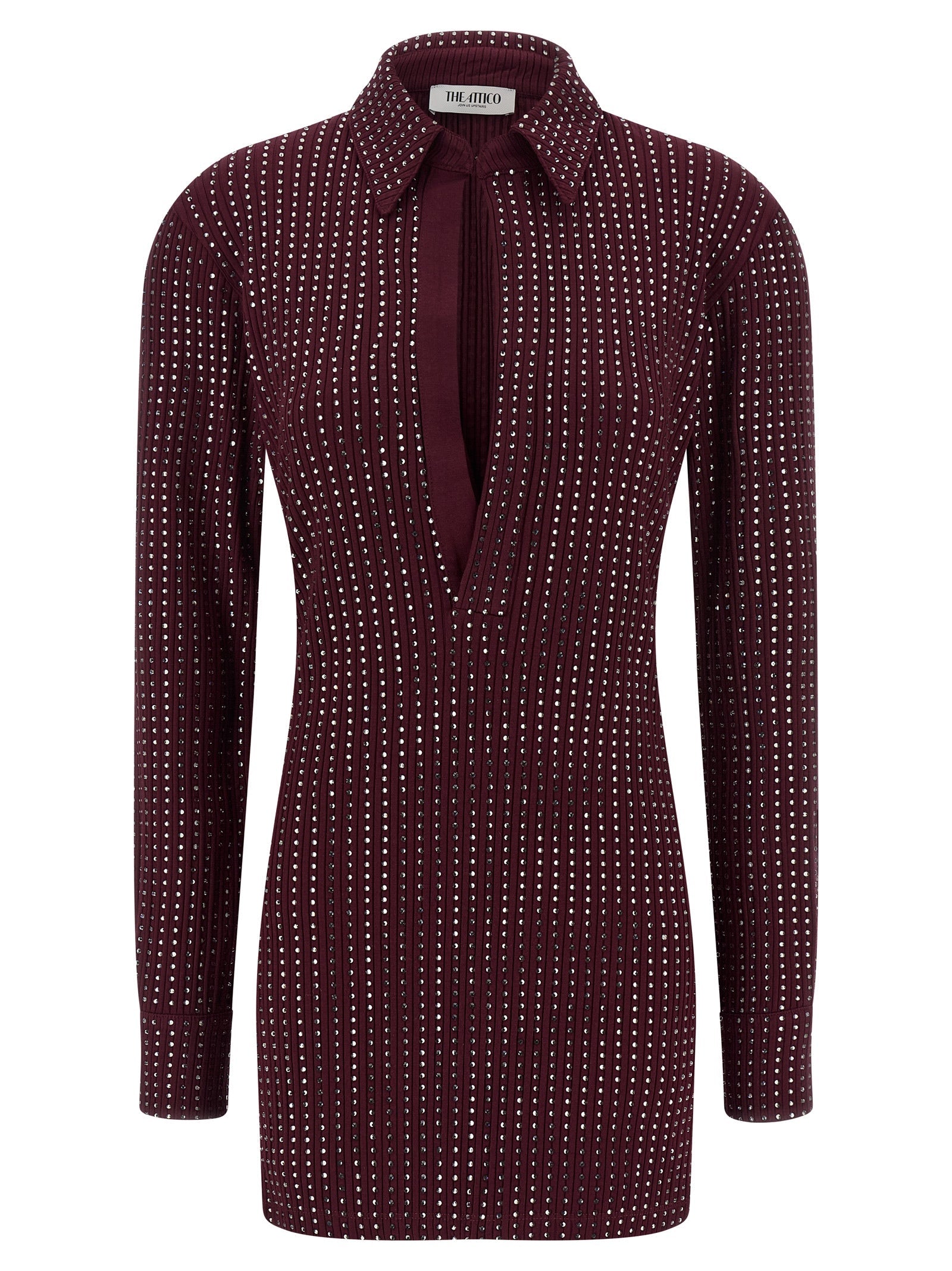 THE ATTICO - THE ATTICO - Rhinestone dress - Women’s Clothing