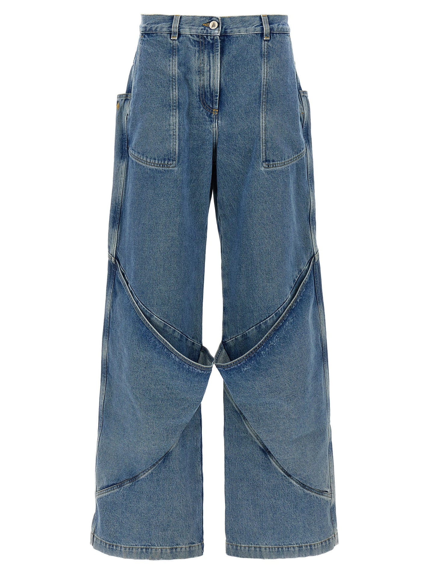 THE ATTICO - THE ATTICO - Maxi pocket jeans - Women’s Clothing