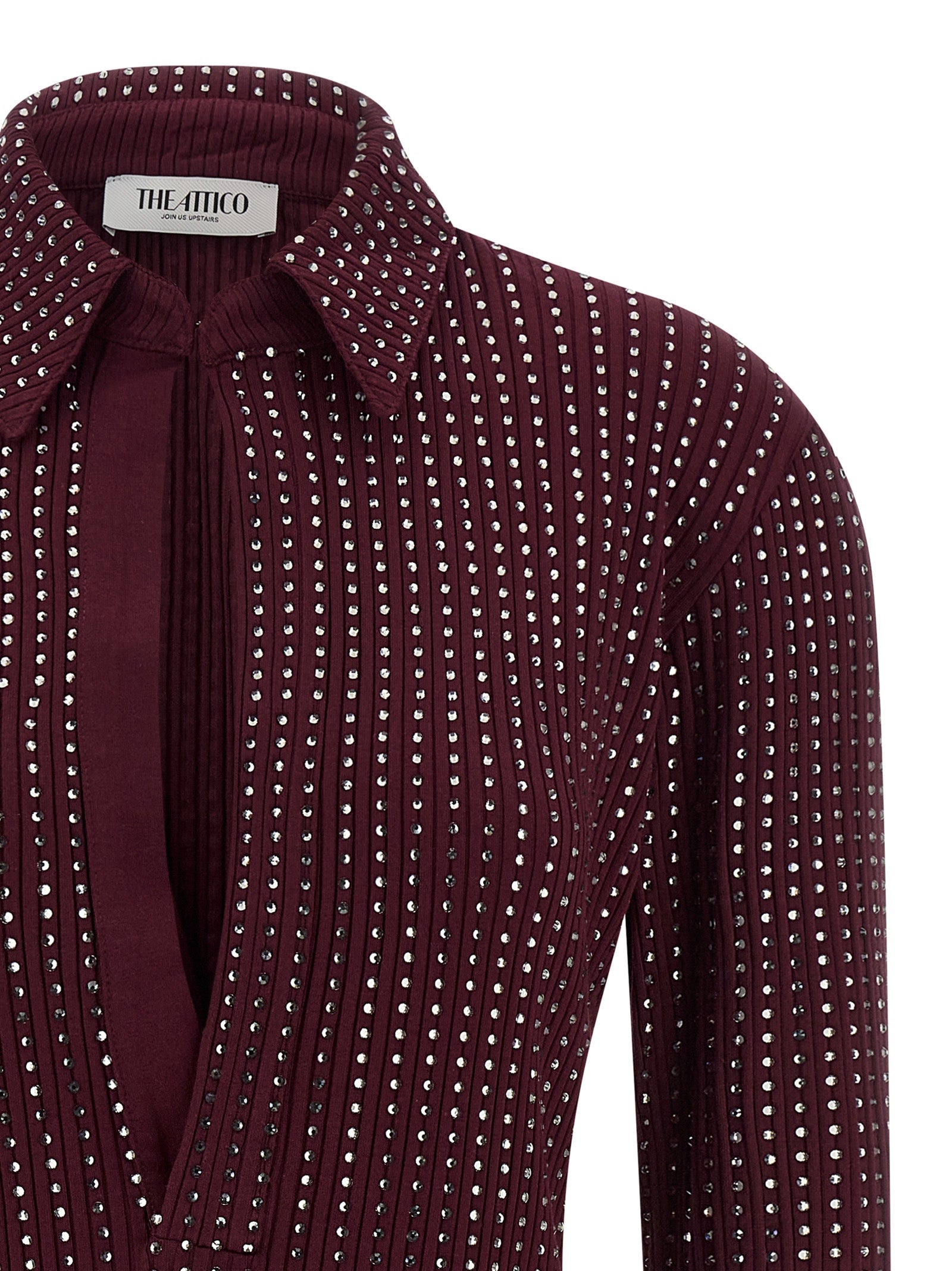 THE ATTICO - THE ATTICO - Rhinestone dress - Women’s Clothing