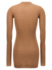 THE ATTICO - THE ATTICO - Ribbed mini dress - Women’s Clothing