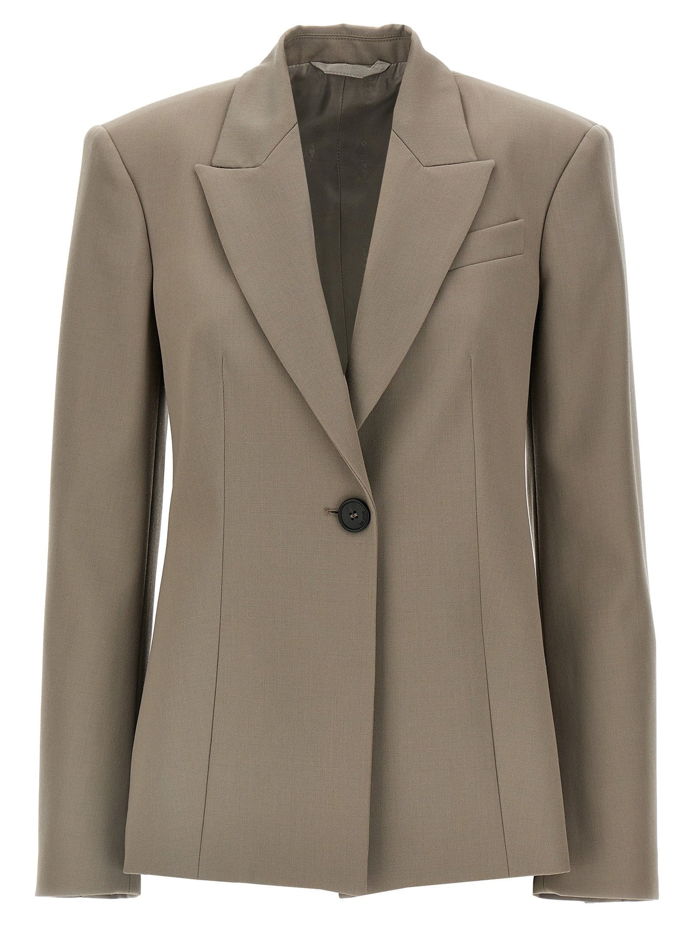 THE ATTICO - THE ATTICO - Single-breasted wool blazer - Women’s Clothing