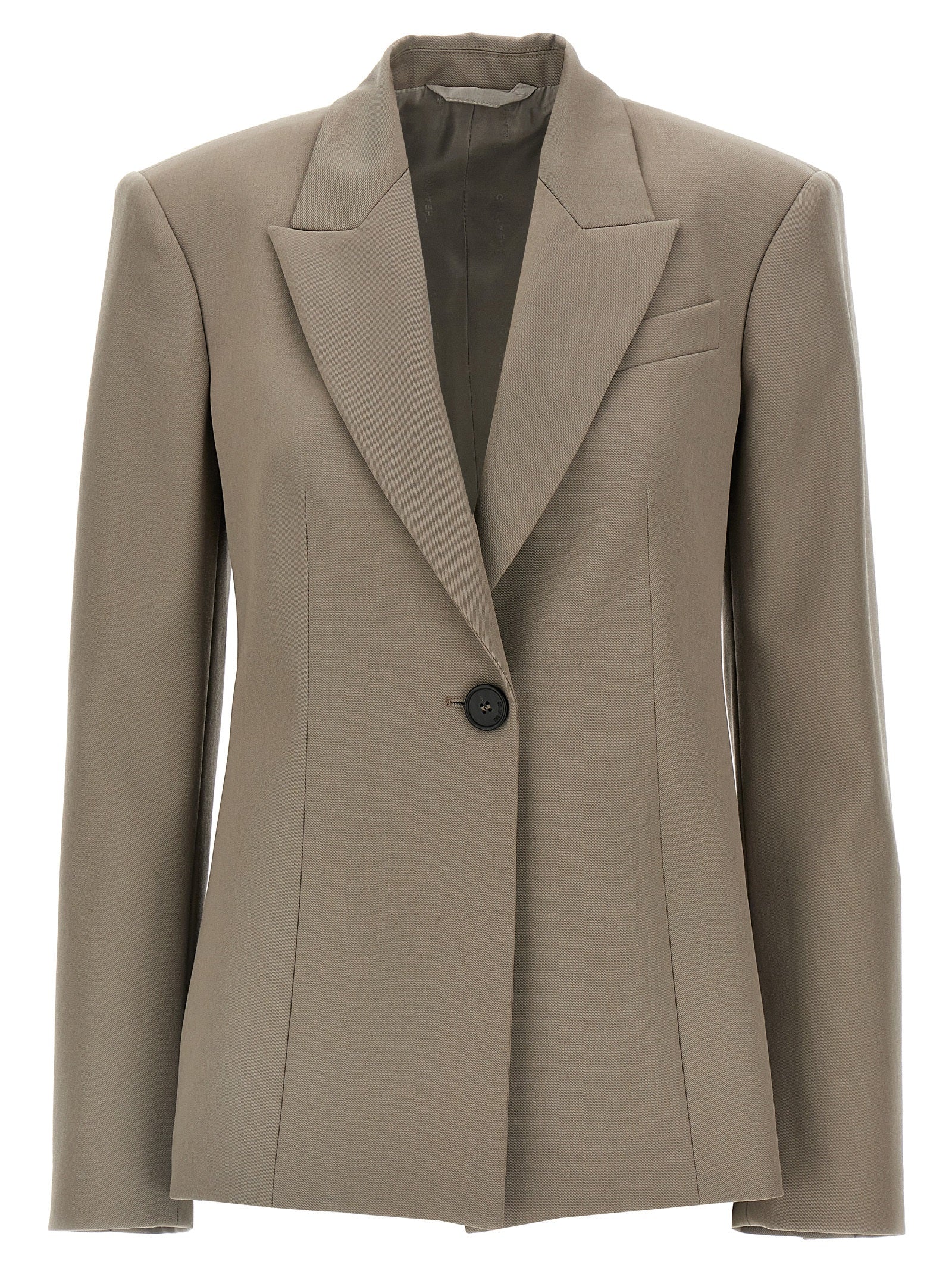 THE ATTICO - THE ATTICO - Single-breasted wool blazer - Women’s Clothing