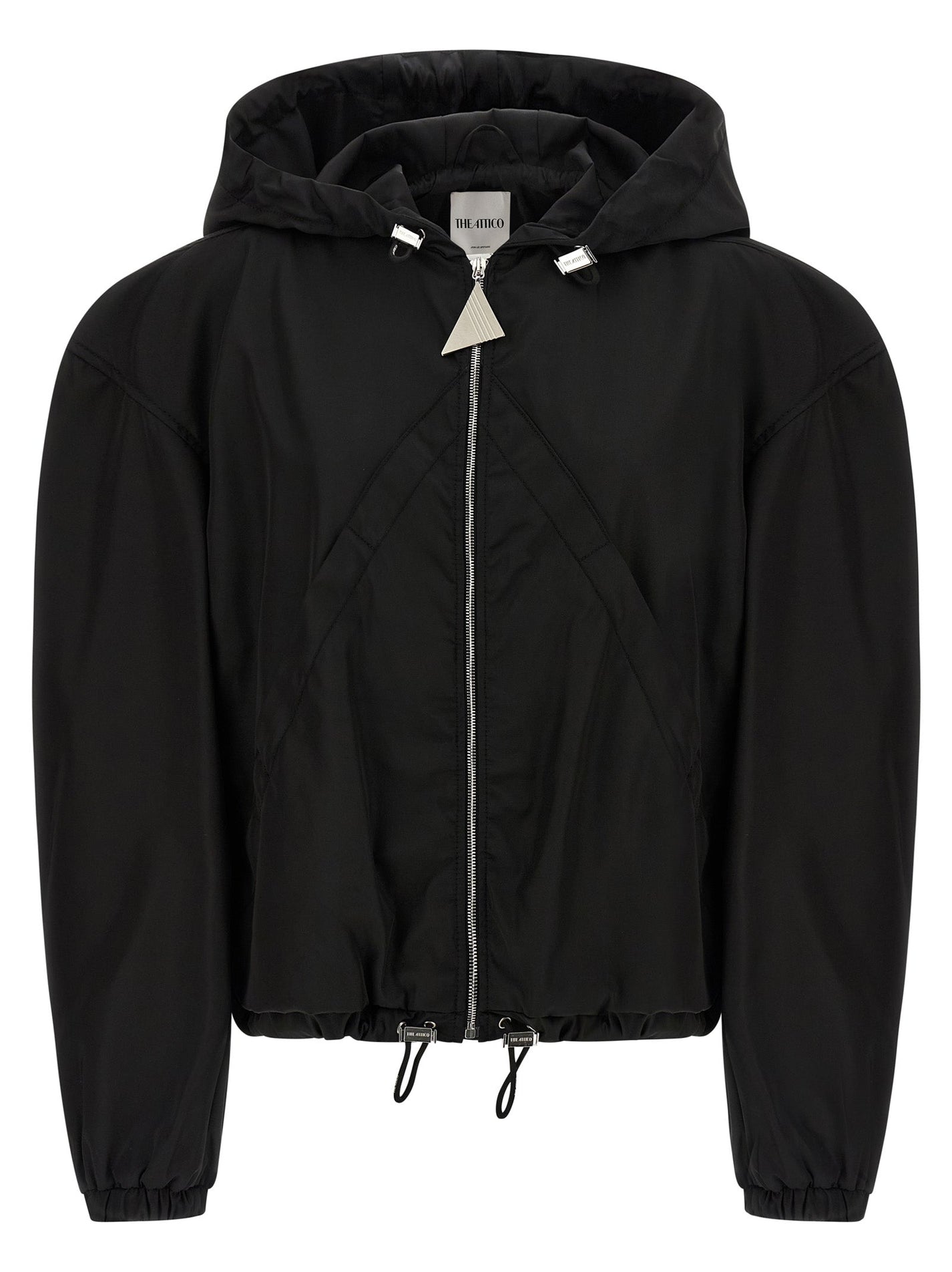 THE ATTICO - THE ATTICO - Maxi hood bomber jacket - Women’s Outerwear