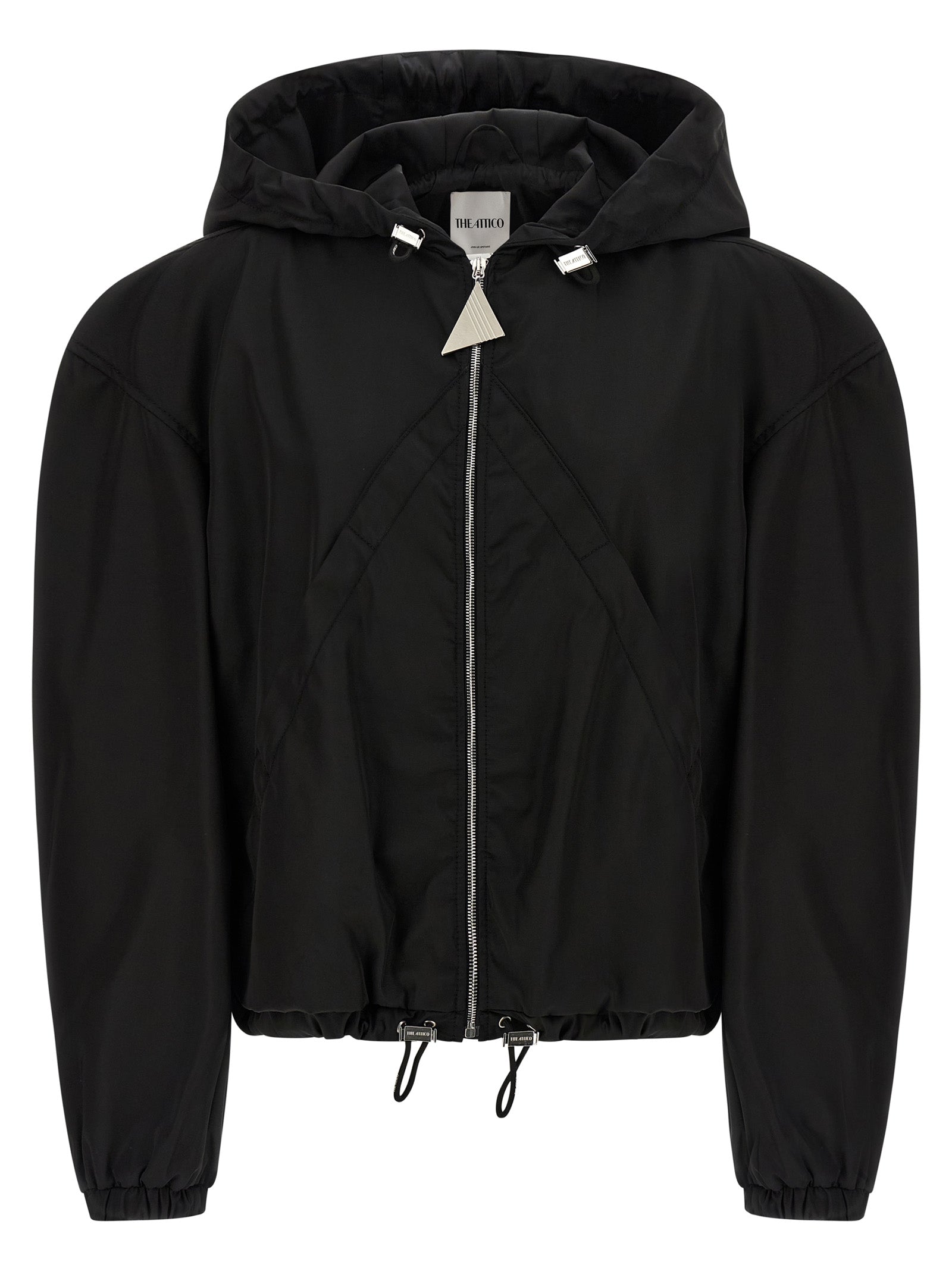 THE ATTICO - THE ATTICO - Maxi hood bomber jacket - Women’s Outerwear