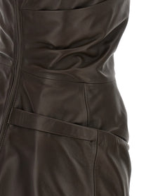 THE ATTICO - THE ATTICO - Leather dress - Women’s Clothing