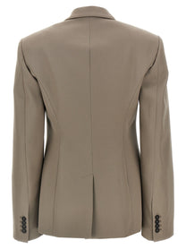 THE ATTICO - THE ATTICO - Single-breasted wool blazer - Women’s Clothing