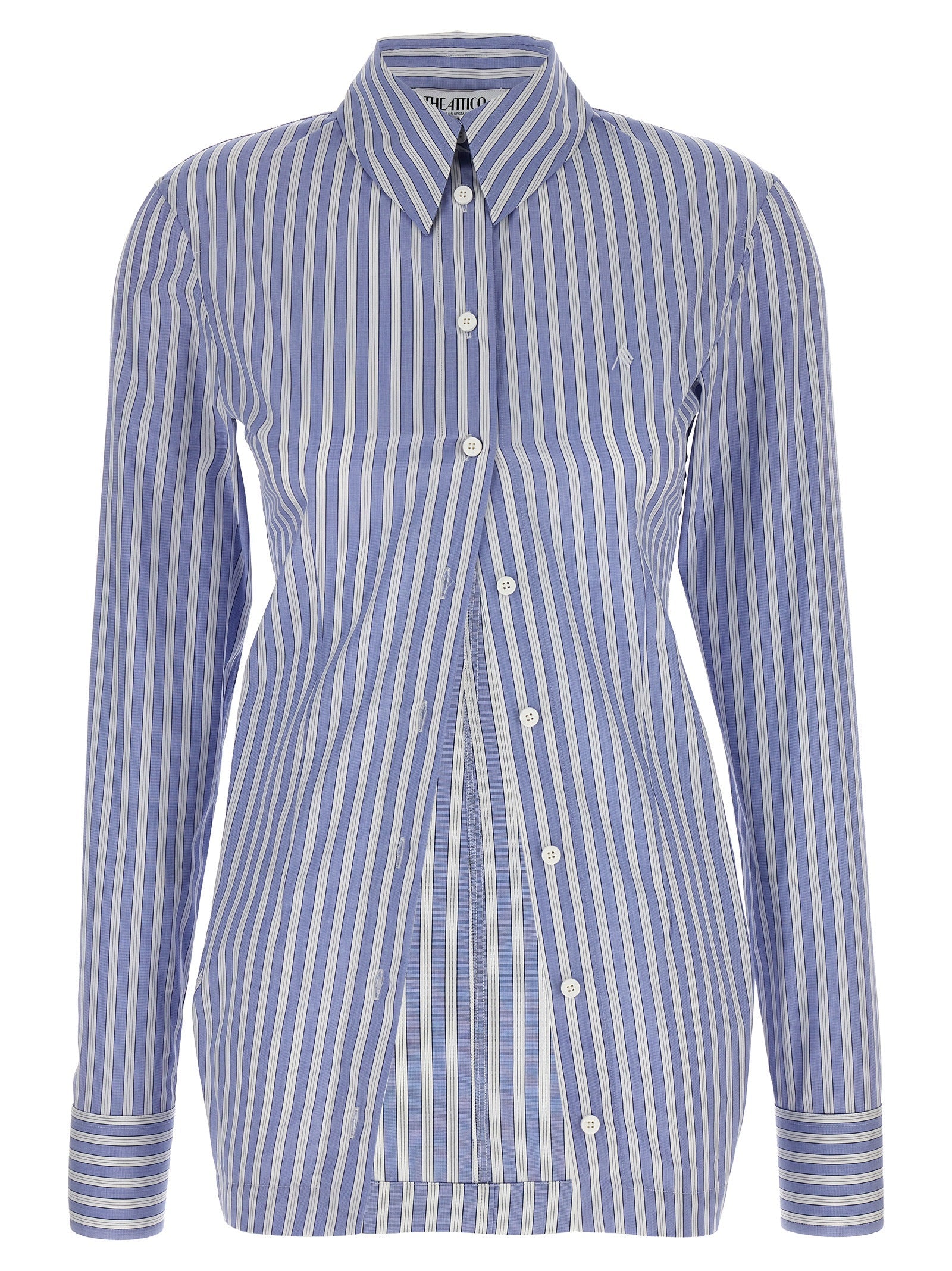 THE ATTICO - THE ATTICO - Striped shirt - Women’s Tops