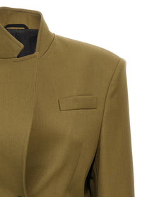 THE ATTICO - THE ATTICO - Maxi shoulder strap blazer - Women’s Clothing