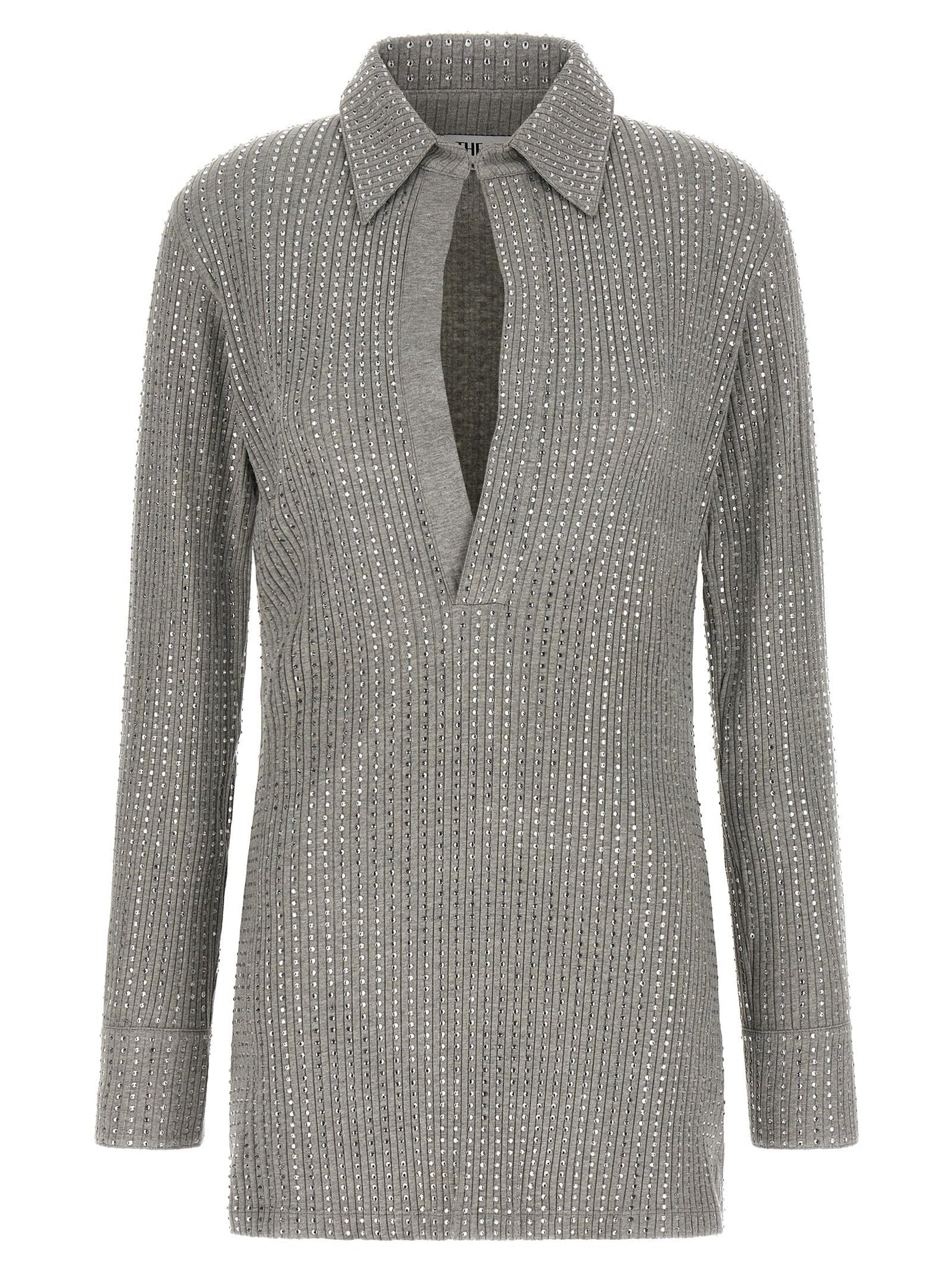 THE ATTICO - THE ATTICO - Rhinestone dress - Women’s Clothing