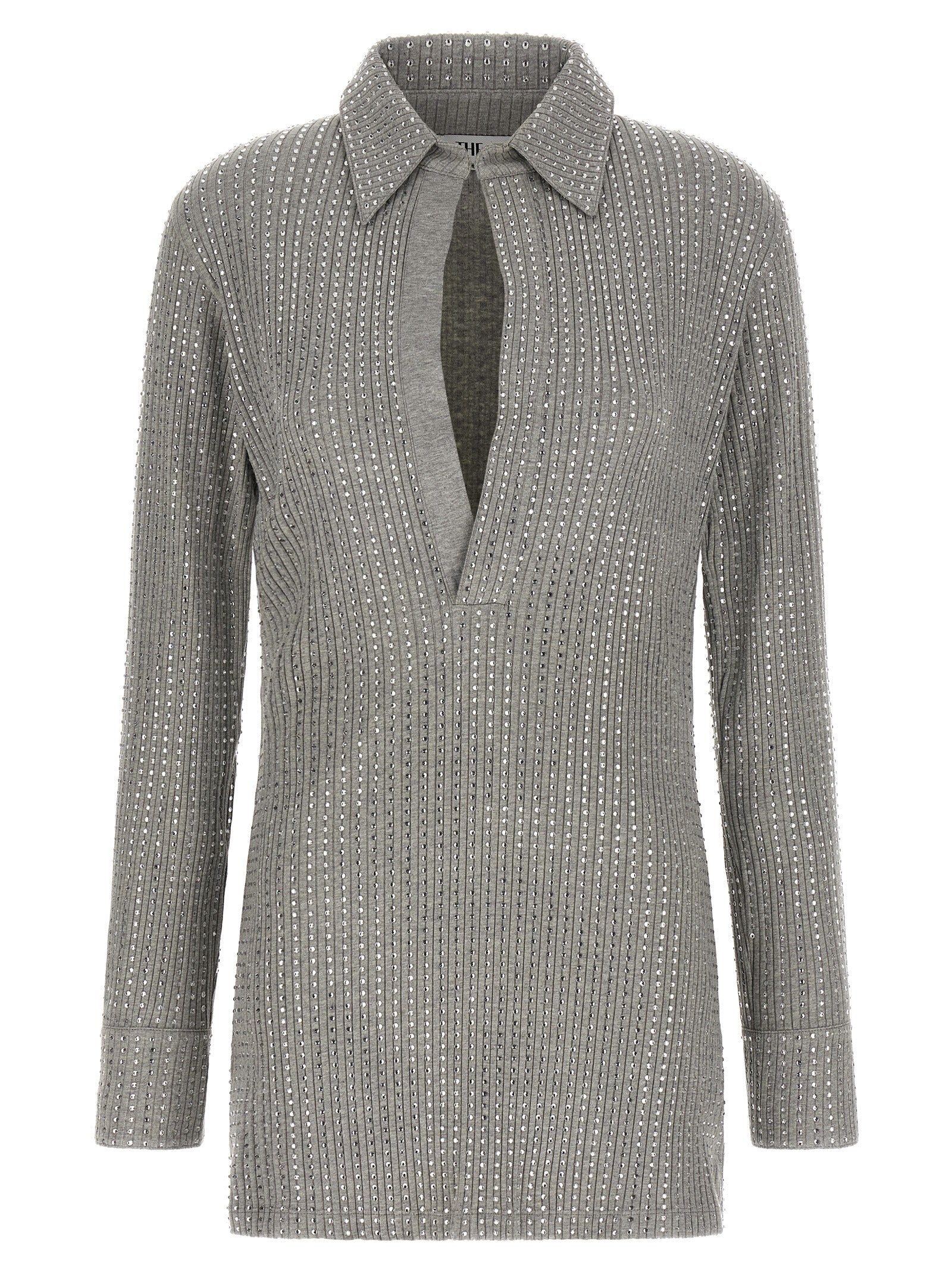 THE ATTICO - THE ATTICO - Rhinestone dress - Women’s Clothing