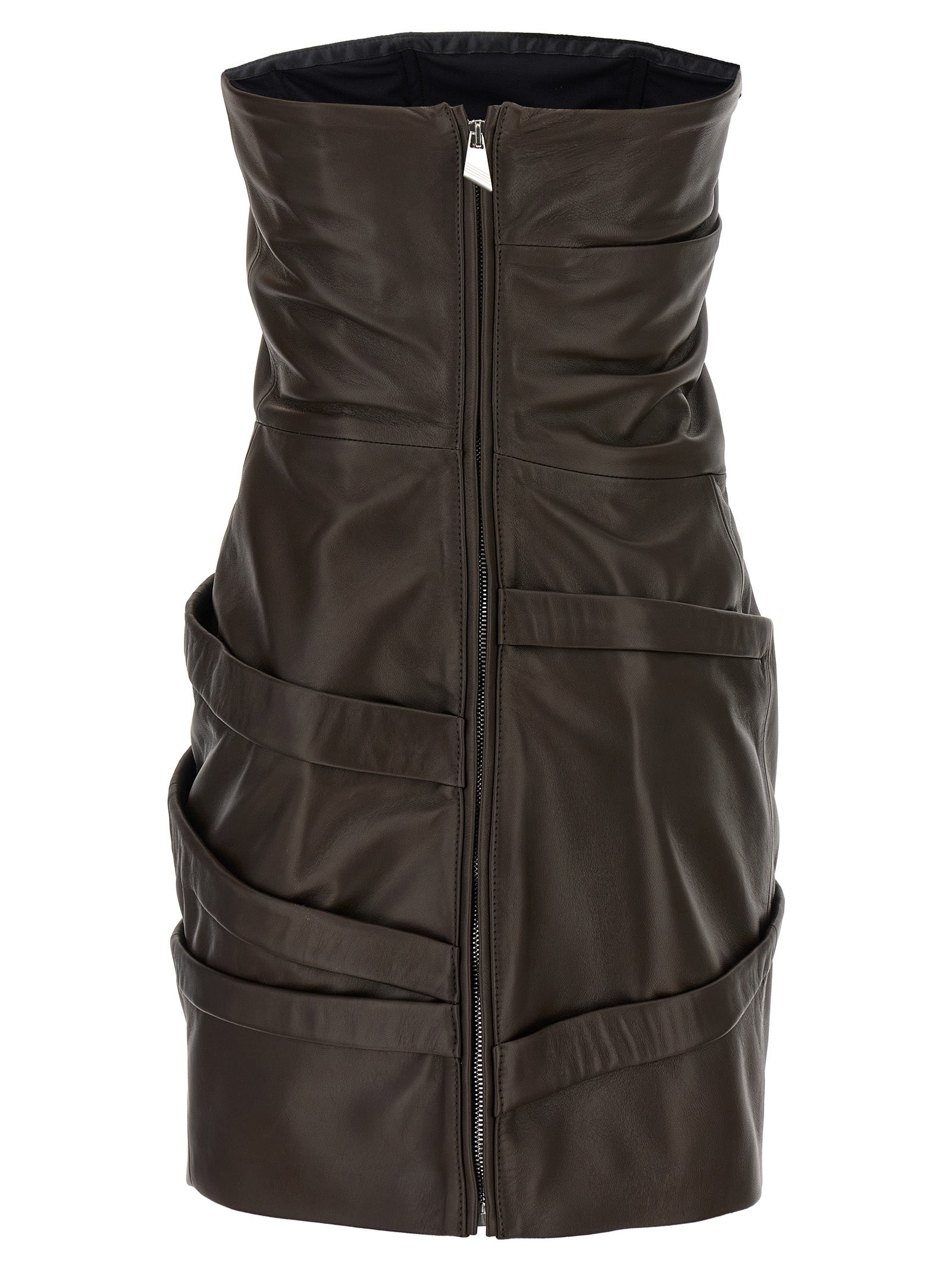 THE ATTICO - THE ATTICO - Leather dress - Women’s Clothing