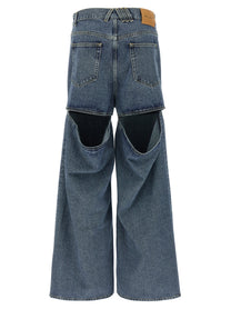 THE ATTICO - THE ATTICO - Cut-out jeans - Women’s Clothing