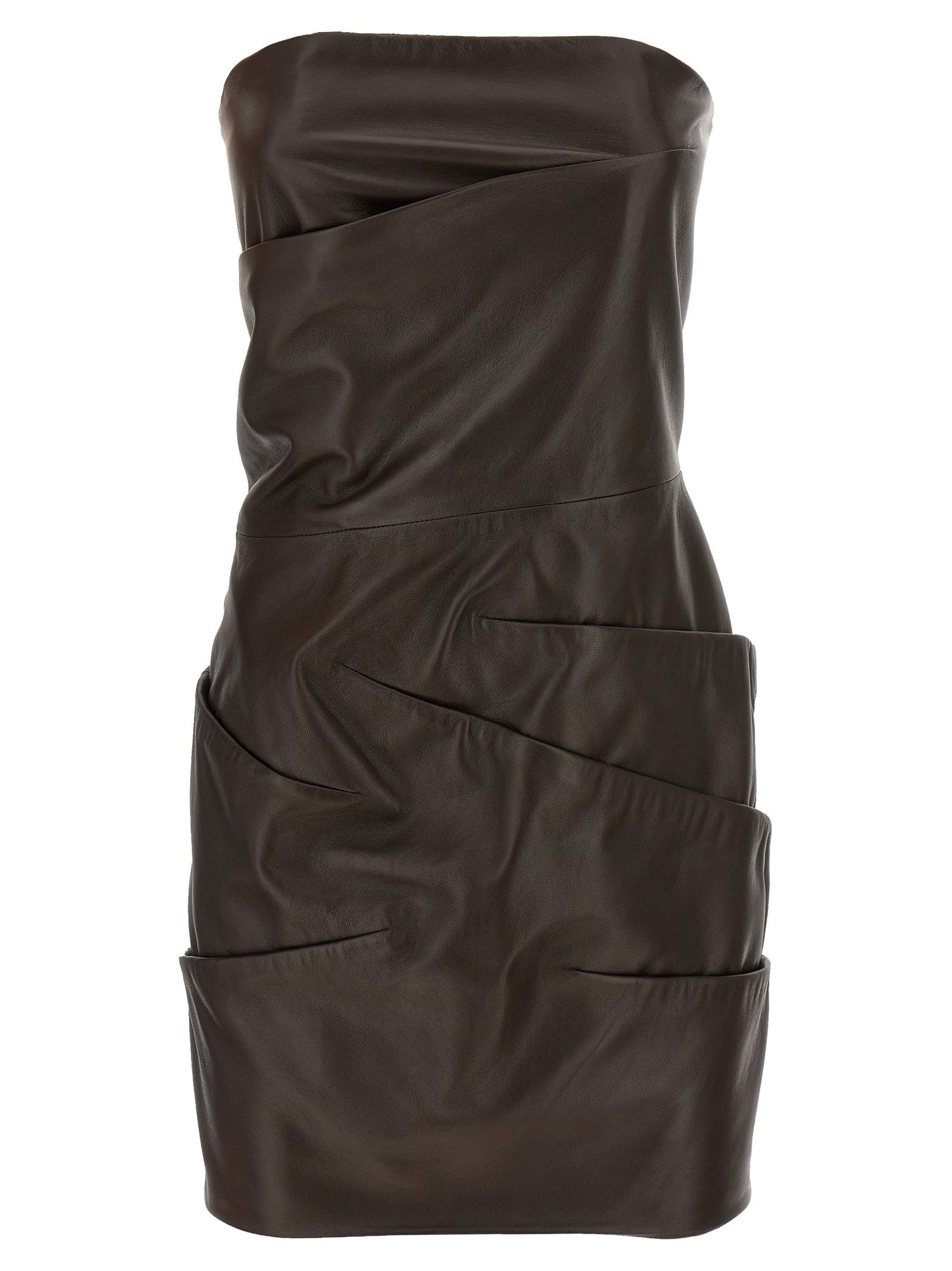 THE ATTICO - THE ATTICO - Leather dress - Women’s Clothing