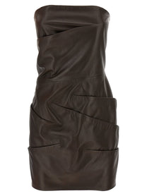 THE ATTICO - THE ATTICO - Leather dress - Women’s Clothing