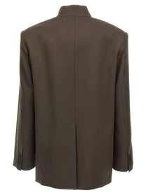 THE ATTICO - THE ATTICO - Maxi shoulder strap blazer - Women’s Clothing