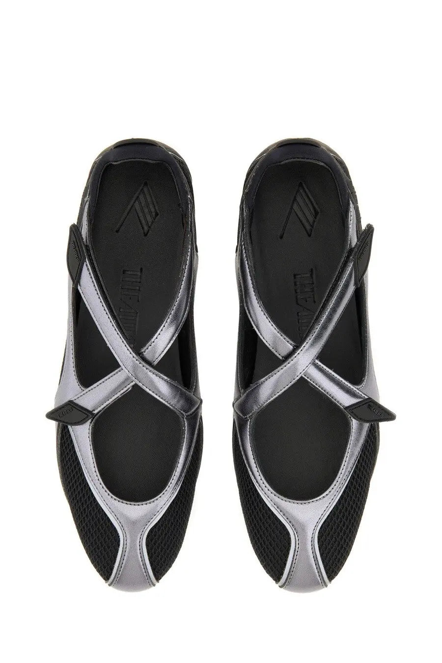 The Attico Women's Flat Floor Ballet Flats Black, view 6