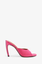The Attico Women's Betta Satin Sandals Pink