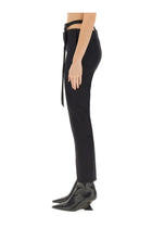 The Attico Women's Cut Out Pants Black, view 3