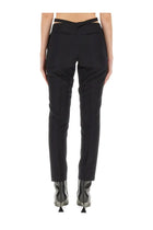 The Attico Women's Cut Out Pants Black, view 4