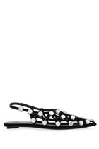 The Attico Women's Dancer Grid Black
