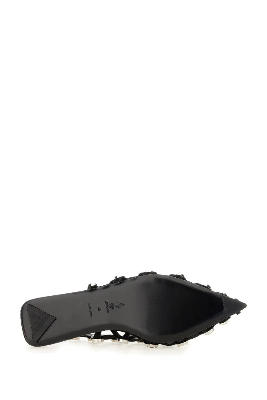 The Attico Women's Dancer Grid Black, view 12