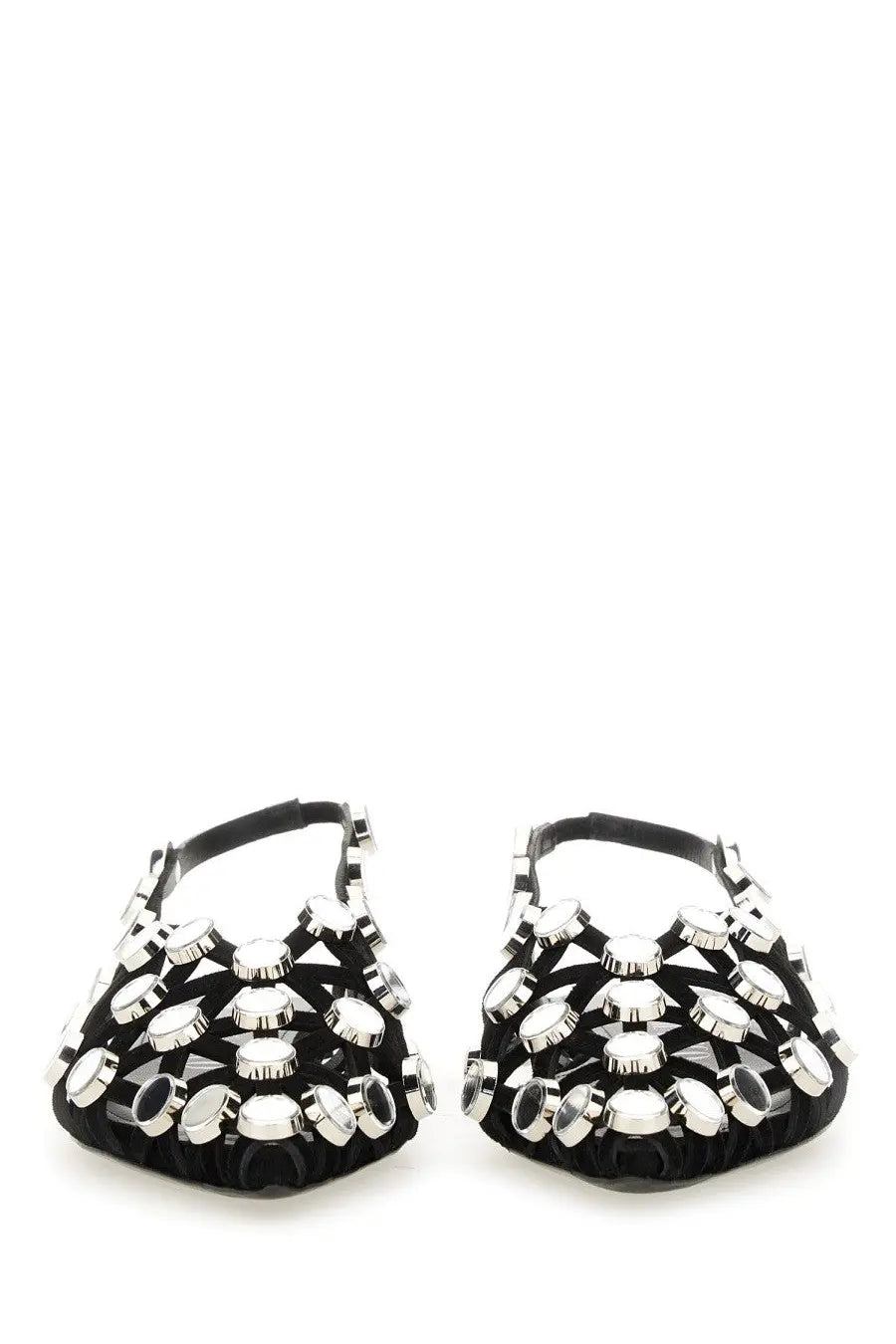 The Attico Women's Dancer Grid Black, view 4