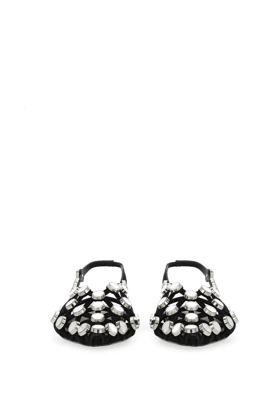 The Attico Women's Dancer Grid Black, view 5