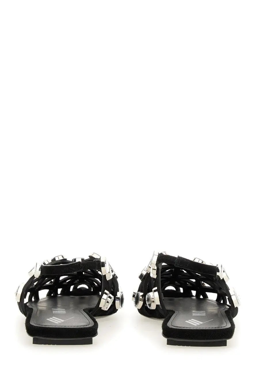 The Attico Women's Dancer Grid Black, view 6