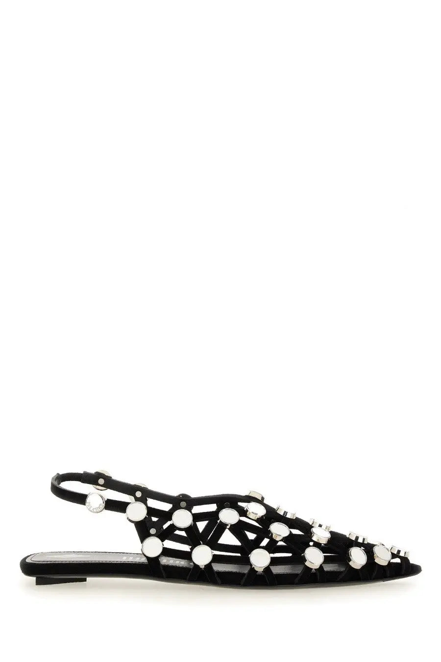 The Attico Women's Dancer Grid Black, view 3