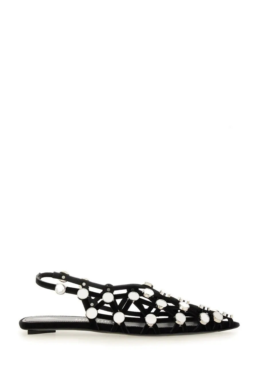 The Attico Women's Dancer Grid Black