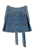The Attico Women's Denim Skirt Blue, view 3