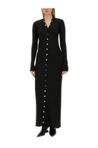 The Attico Women's Knit Dress Black, view 4