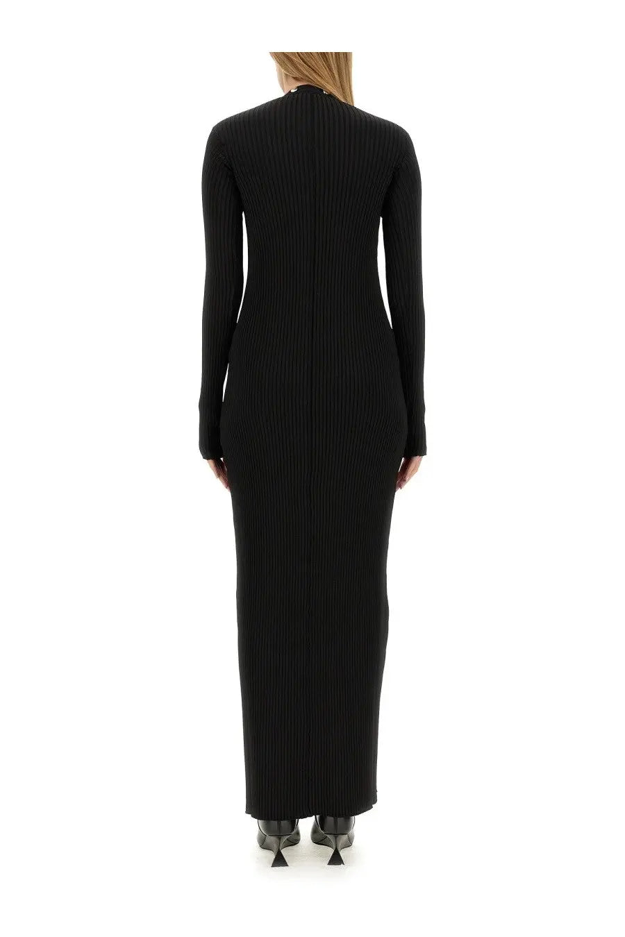 The Attico Women's Knit Dress Black, view 3