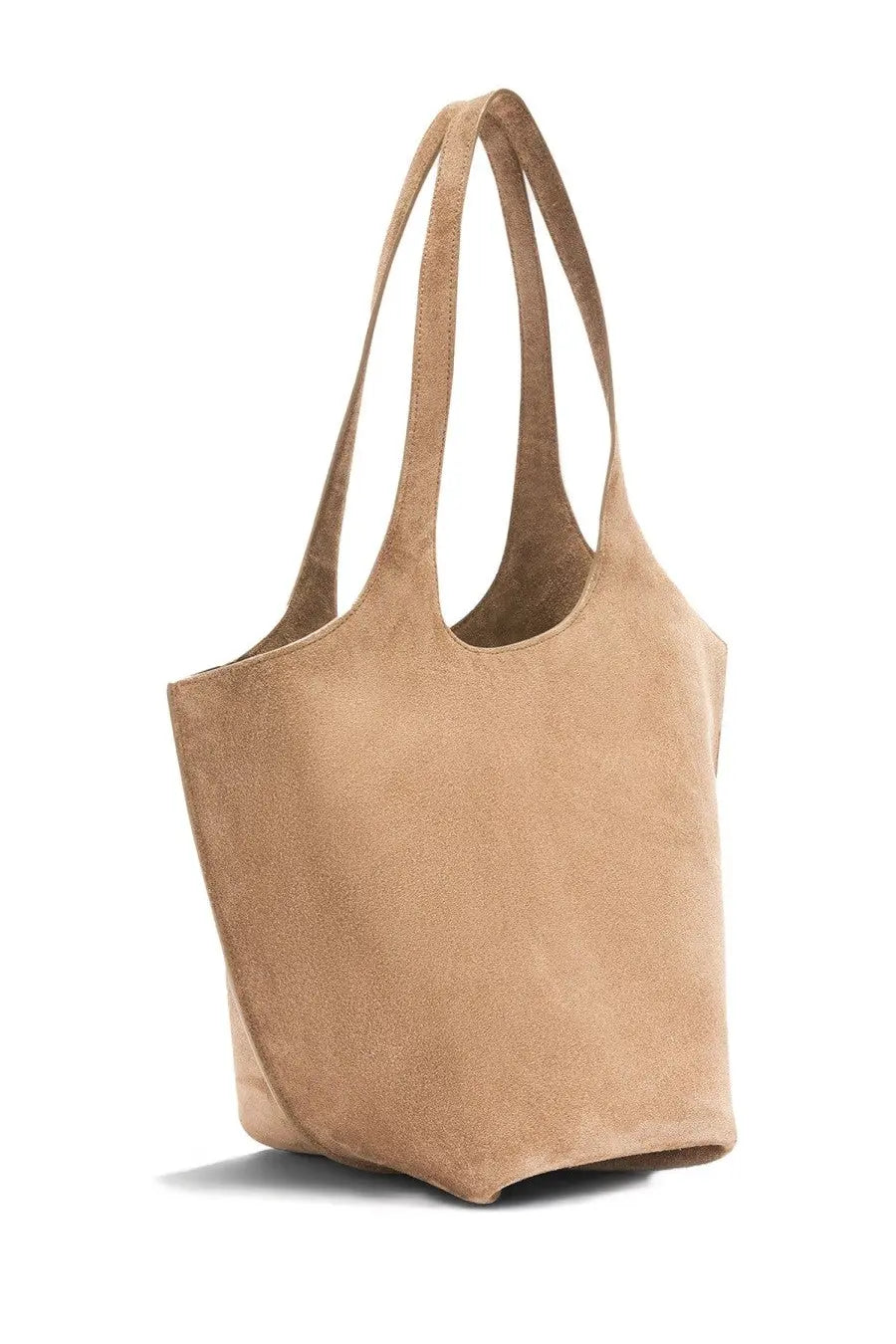 The Attico Women's The Scoop Bag Brown, view 3