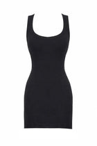 The Attico Women's Viscose Blend Mini Dress Black
