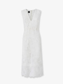 Pinko Women's Audrey Lace Dress White