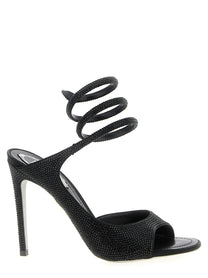 Rene Caovilla Audrey Sandals Black