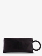 Tom Ford Women's Aura Leather Clutch Bag Black, view 3