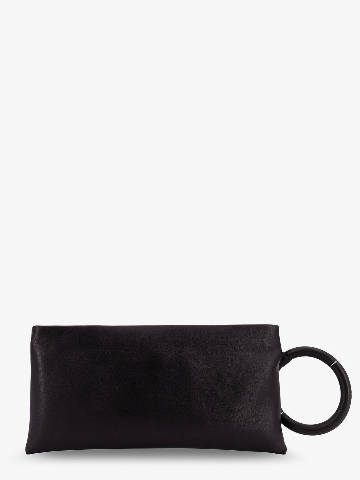 Tom Ford Women's Aura Leather Clutch Bag Black, view 3