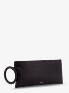 Tom Ford Women's Aura Leather Clutch Bag Black, view 4